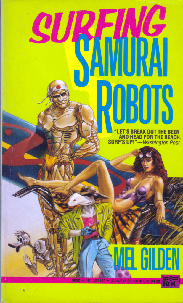 Surfing Samurai Robots