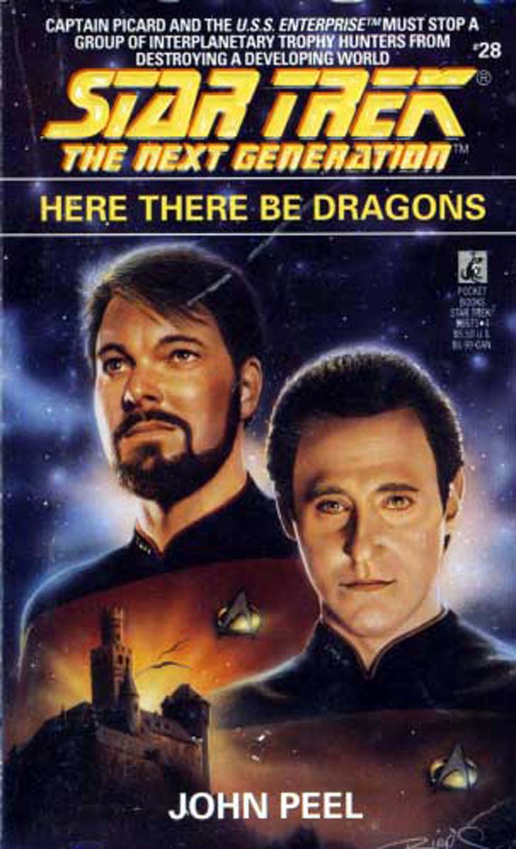 Here There Be Dragons (Star Trek The Next Generation, No 28)